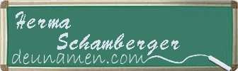 Herma Schamberger Visitenkarte